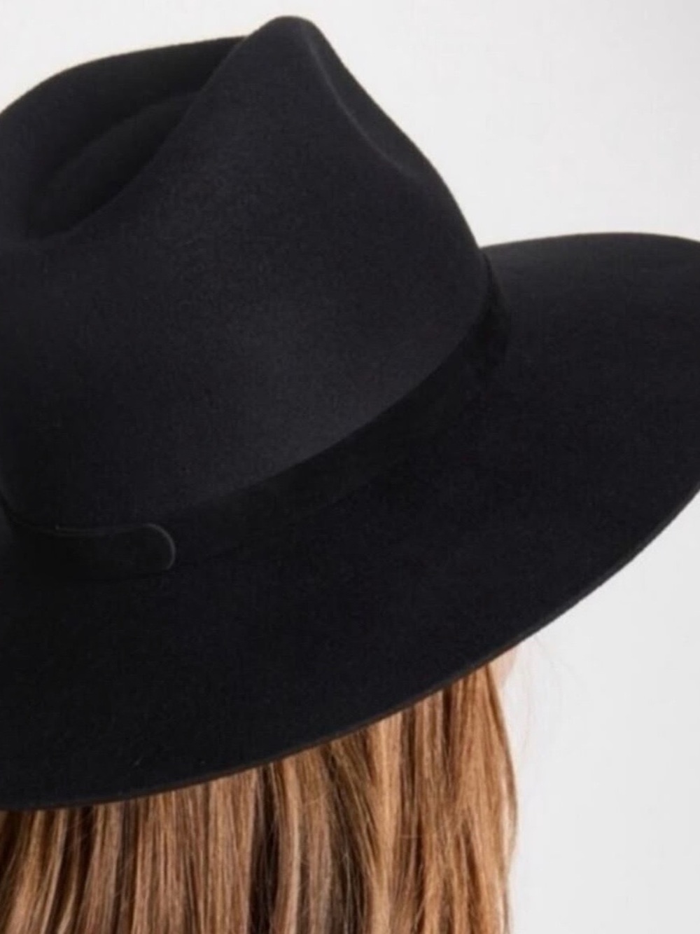 Lack Of Color Black Wide Brim Fedora
